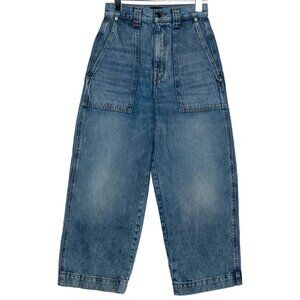 Khaite RARE High-Rise Straight Leg Jeans Size: XS | US 24